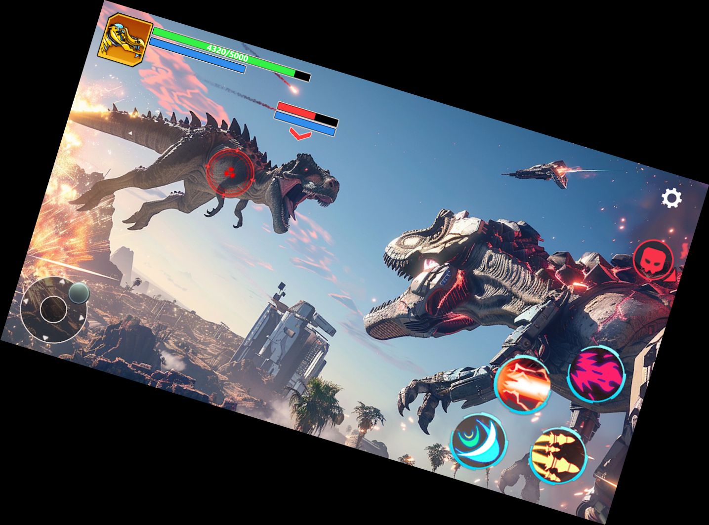 Mech Krieg: Dinosaurier aus der Urzeit