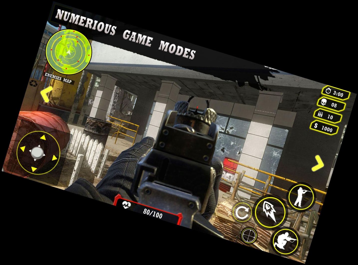 Бой FPS: Игры Стрелок