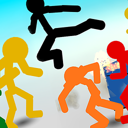 Stickman Straßenkampf