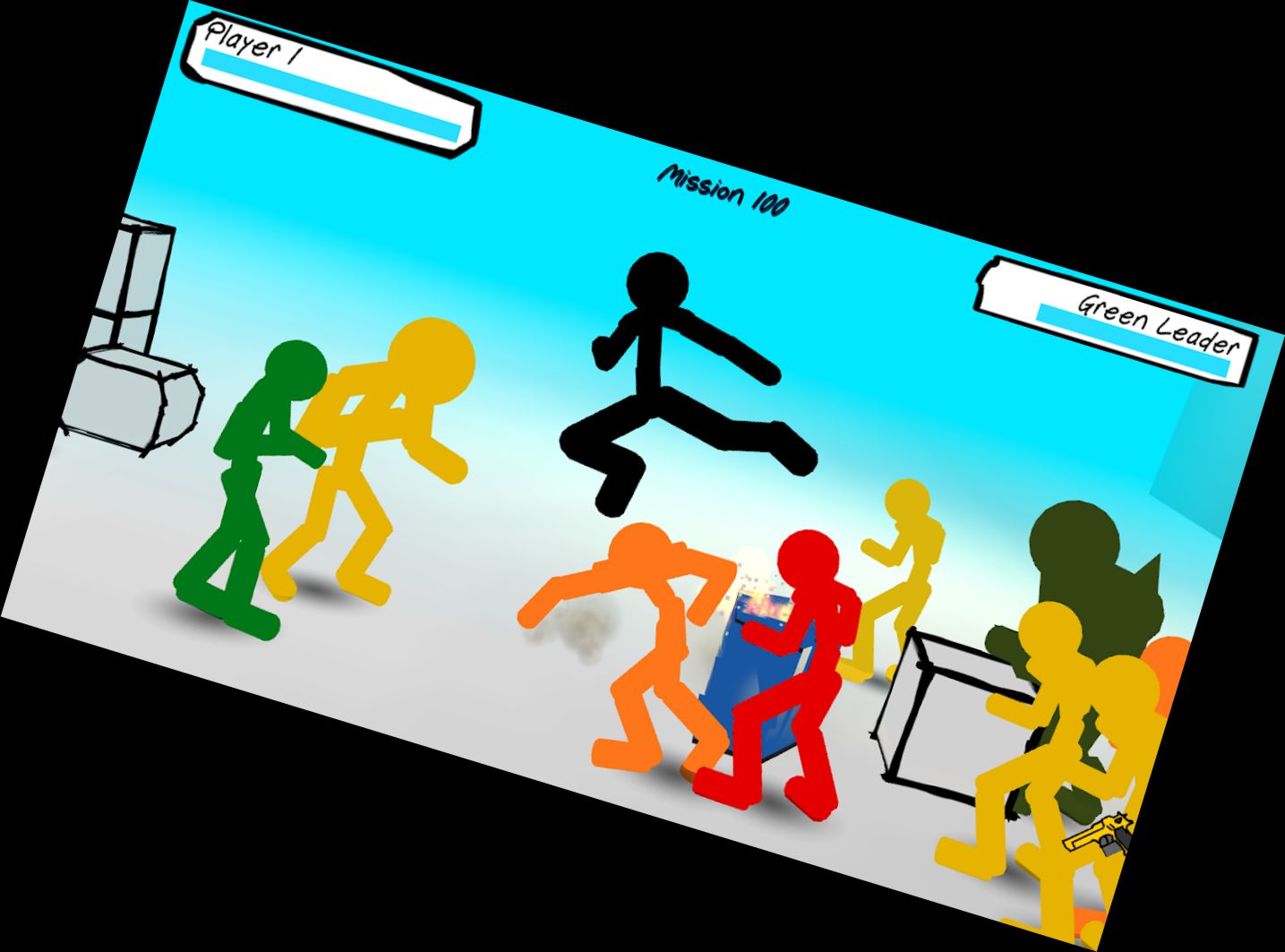 Stickman City Combat