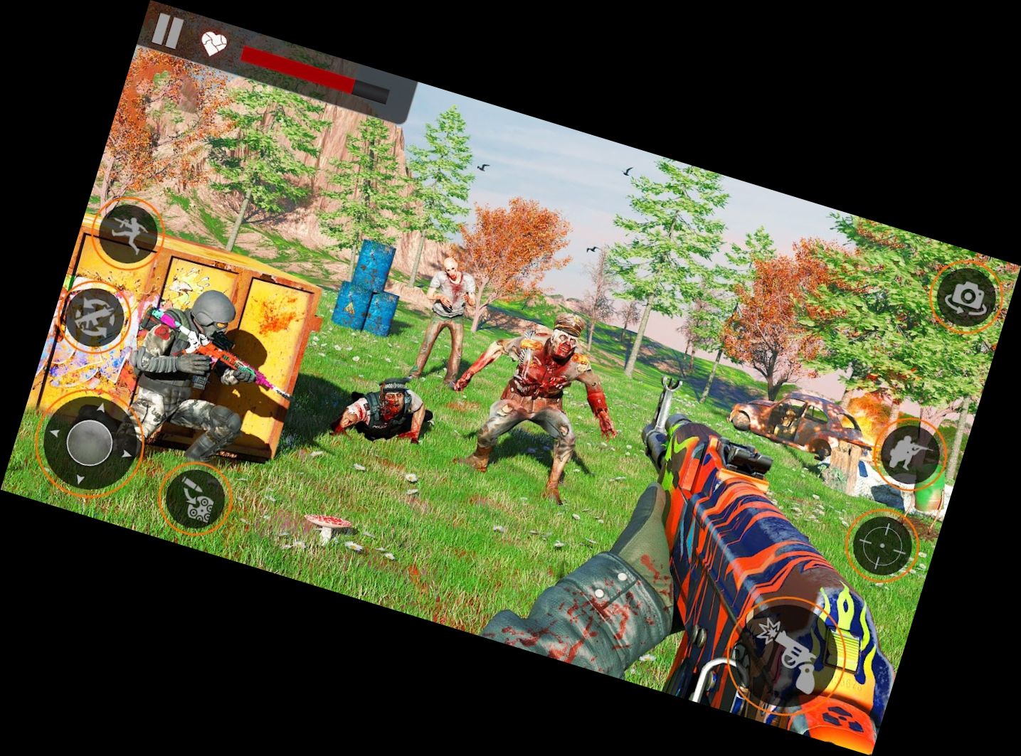 Zombie Apocalypse: 3D Shooter Game