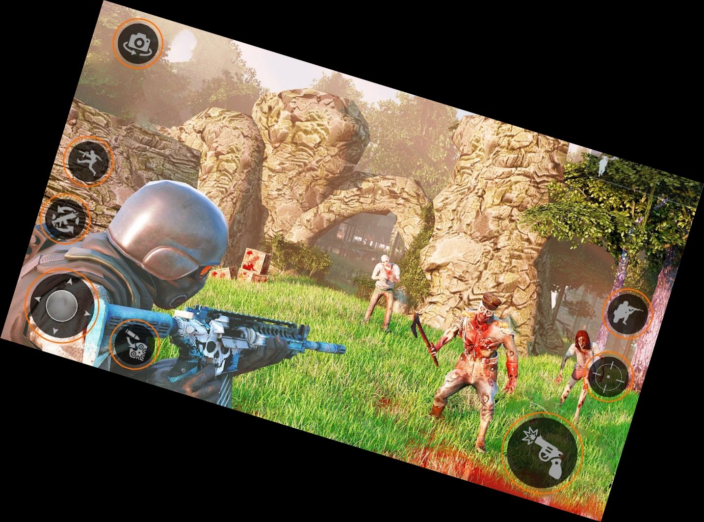 Ігри зі зомбі: 3D стрі