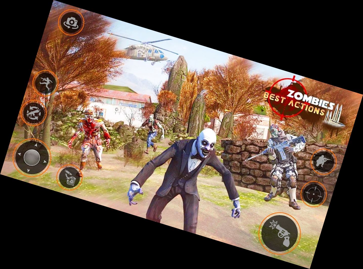 Зомби Игра: 3D Стреля