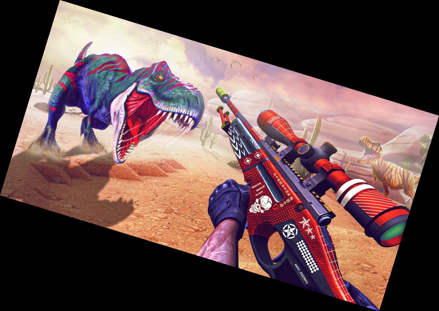 Echter Dinosaurierjäger