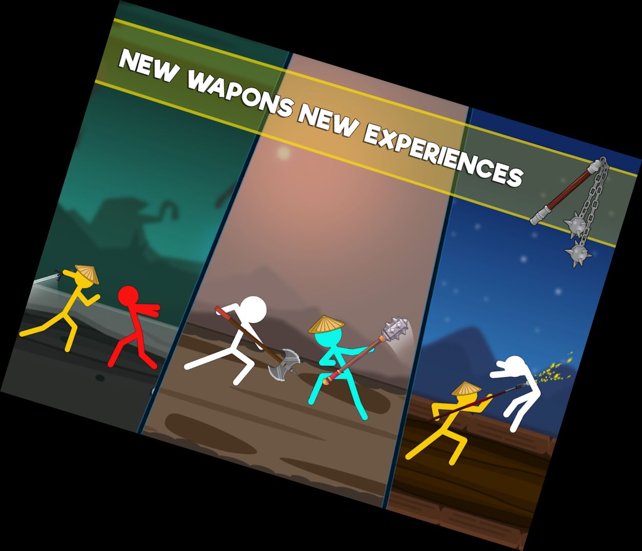 Stabkrieger: Stickman-Spiele