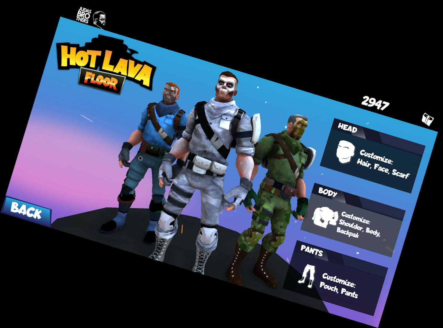 Пол Горячей Лавы: Городской