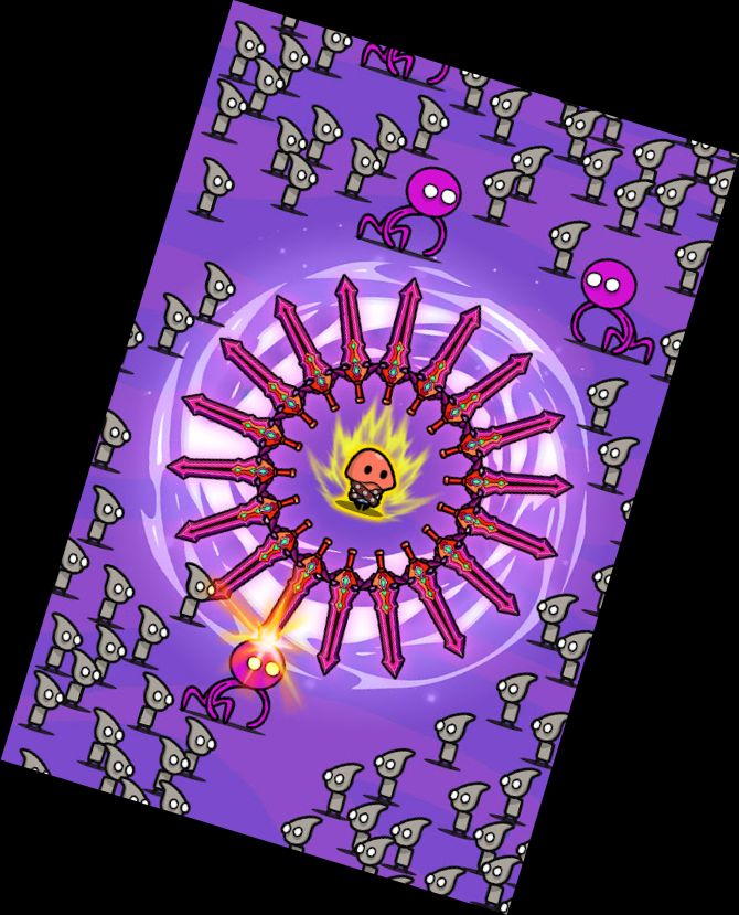 Kleiner Held: Überleben.io