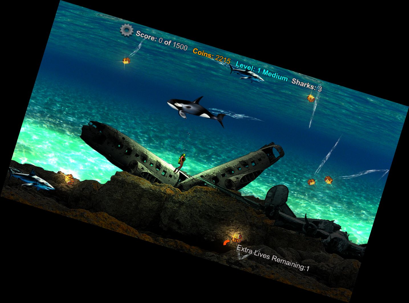 Inmersión Profunda - Tiburones y Oro