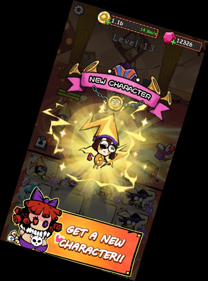 Гра про зіткнення клоуні