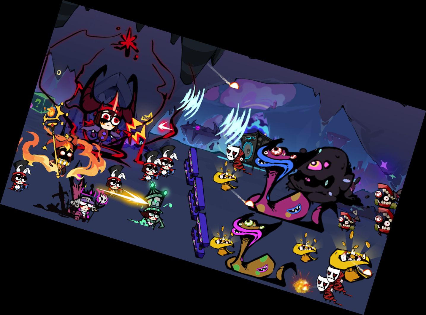 Гра про зіткнення клоуні