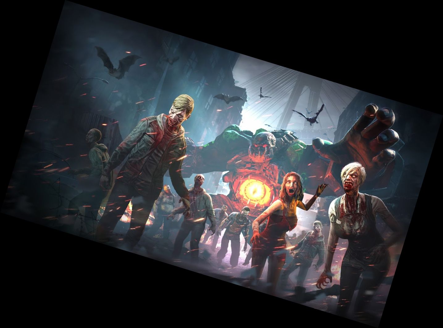 Zombie Feuer 3D: Offline-Spiel