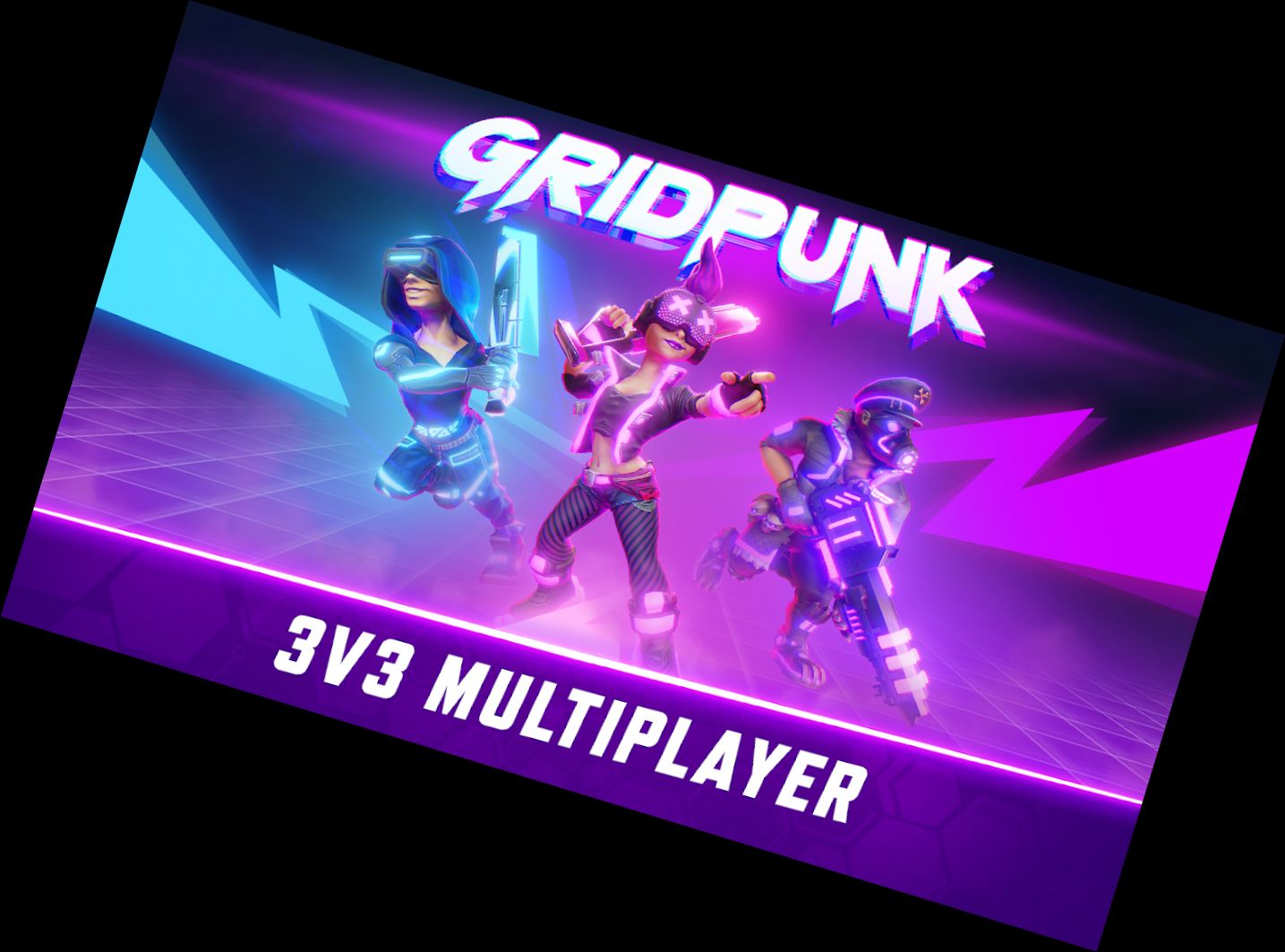 Gridpunk Battle Royale 3v3 Player vs Player