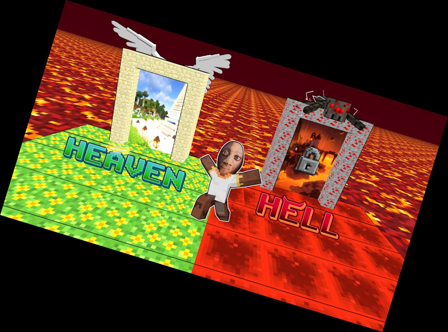 Sprung hoch Herausforderung: Himmel Höl