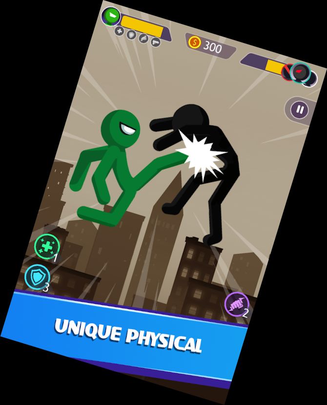 Человек Палка Битва Бойовой