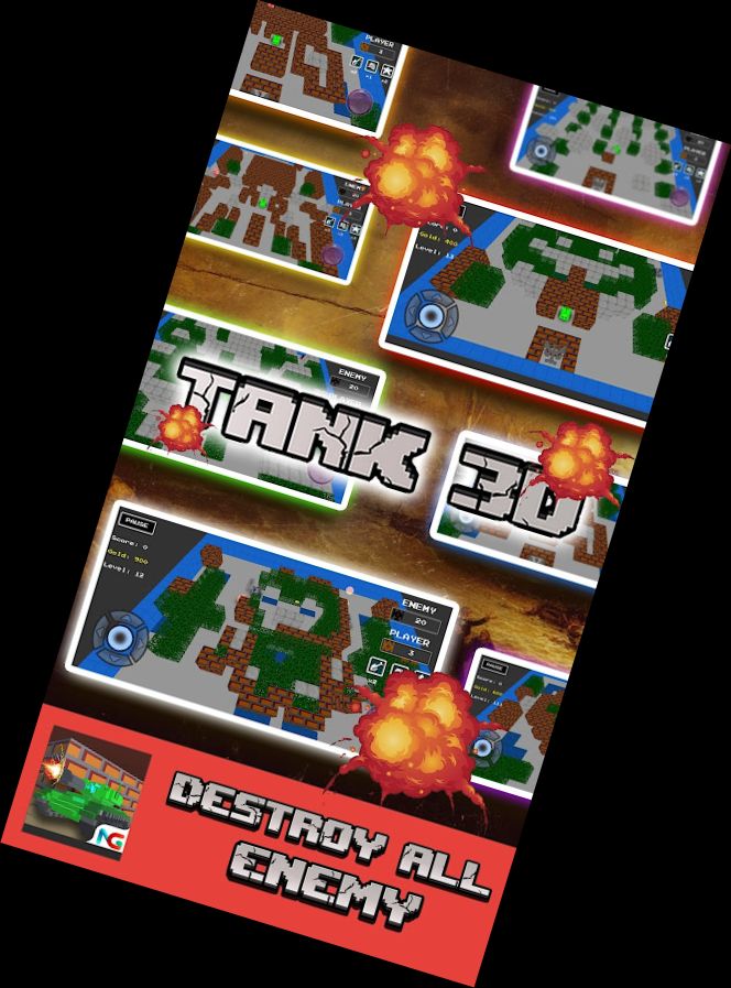 Танк 3D - Боевой