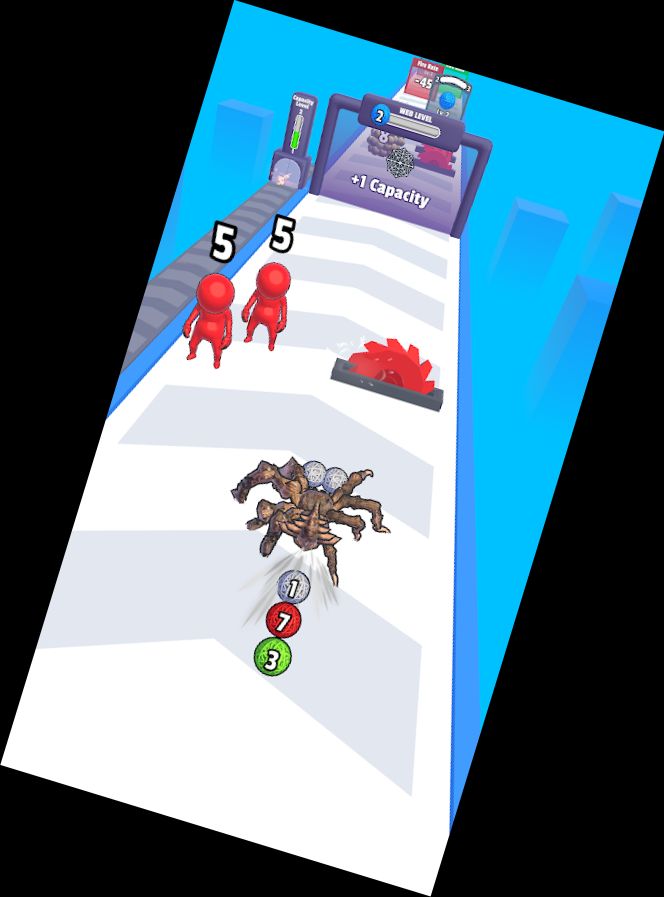 Evolución de Araña 3