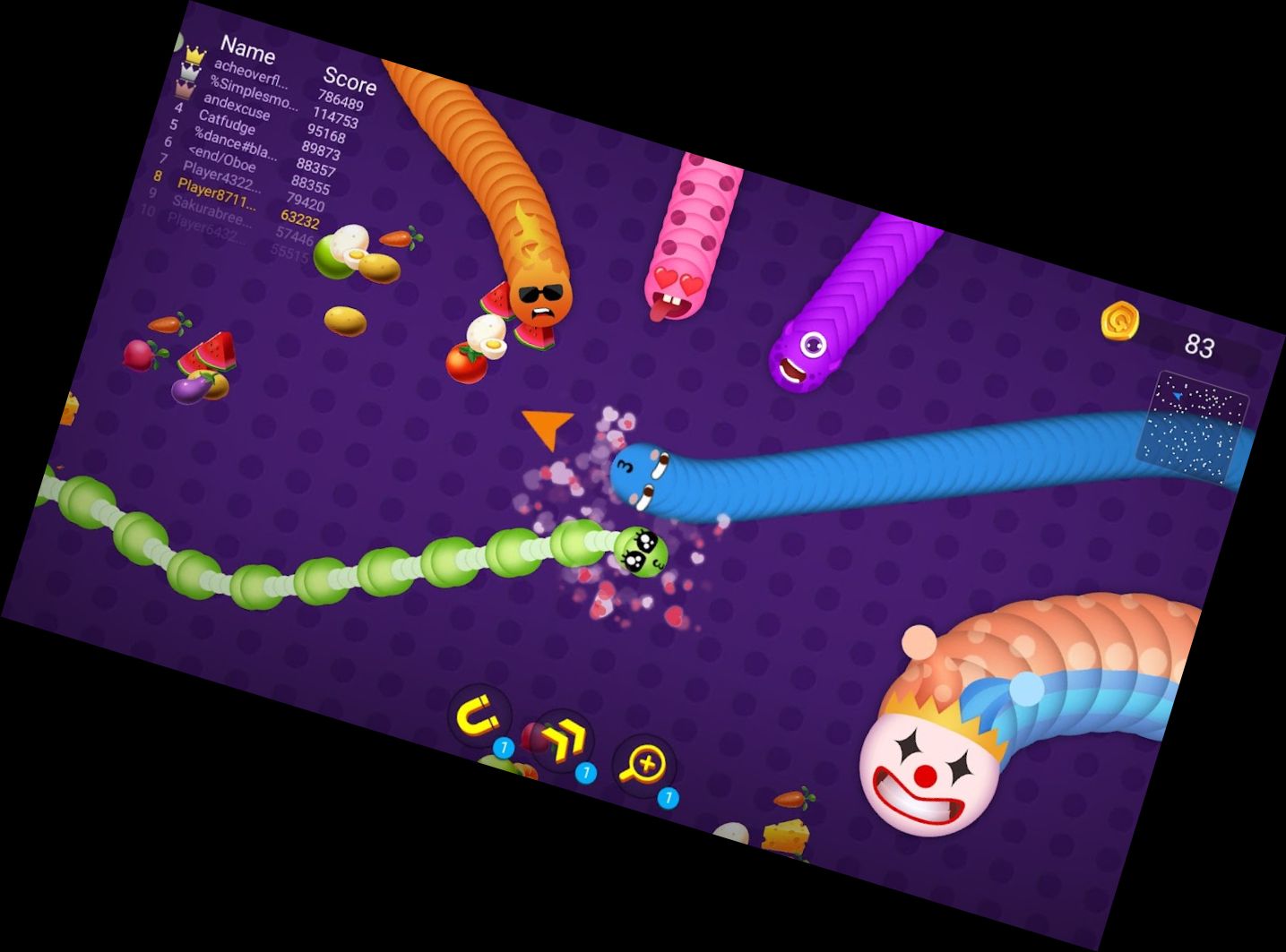 Змеиный Бой: Игра