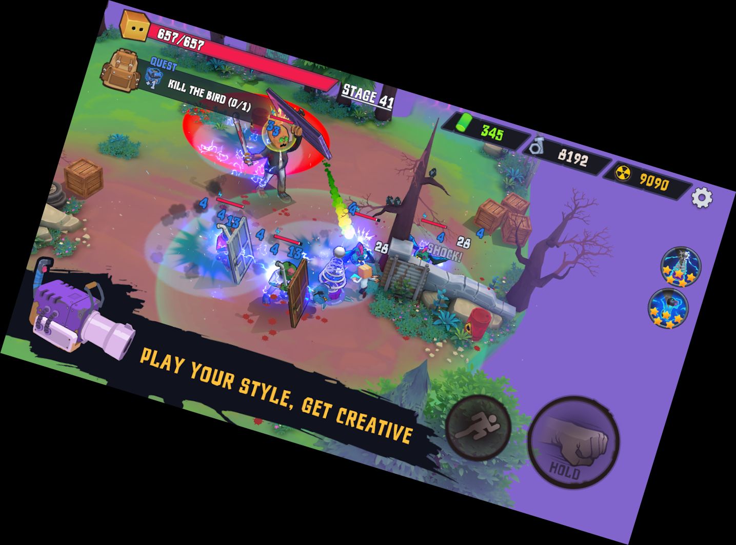 Коробочний Голова: Виживальник