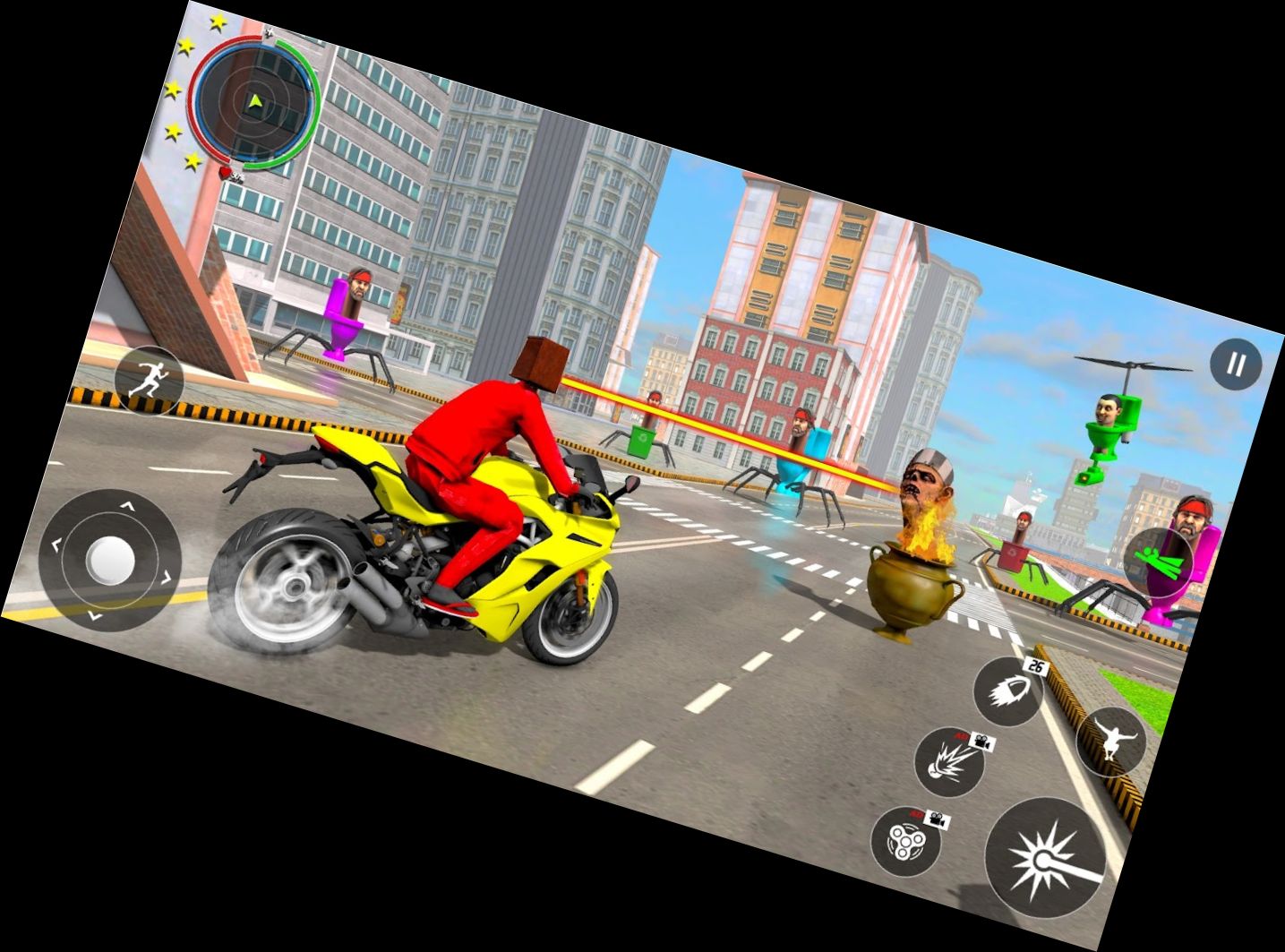 Супергерой Уничтожитель Туал