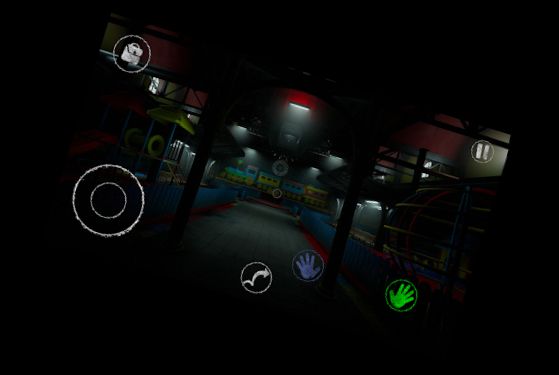 Гравець заходить у велику кімнату з роботизованими іграшками із чотирма дверима.﻿/*
<|start_header_id|>assistant<|end_header_id|>

Папі Плейтайм Чептер 2