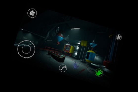 Гравець заходить у велику кімнату з роботизованими іграшками із чотирма дверима.﻿/*
<|start_header_id|>assistant<|end_header_id|>

Папі Плейтайм Чептер 2