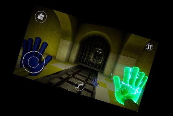 Гравець заходить у велику кімнату з роботизованими іграшками із чотирма дверима.﻿/*
<|start_header_id|>assistant<|end_header_id|>

Папі Плейтайм Чептер 2