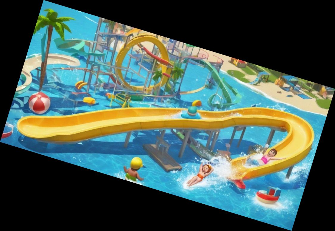 Aquatic Slide Amusement Park Game