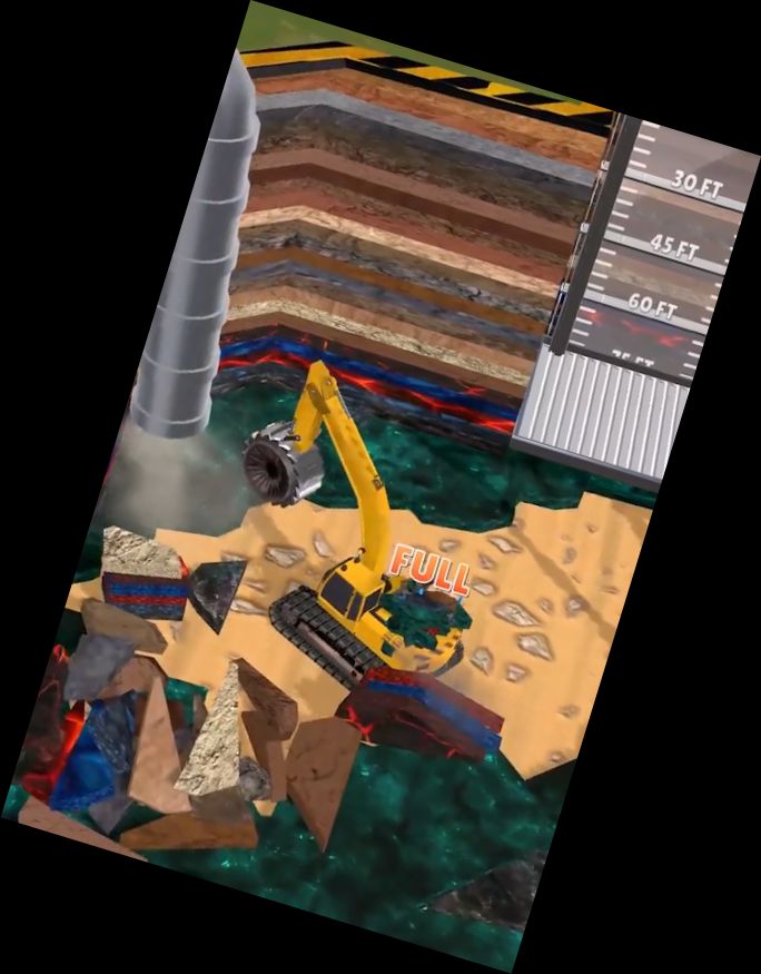 Mining Frenzy: Excavate Deep Digger