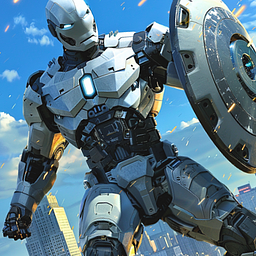 Kapitän Superheld Eisen Spiel