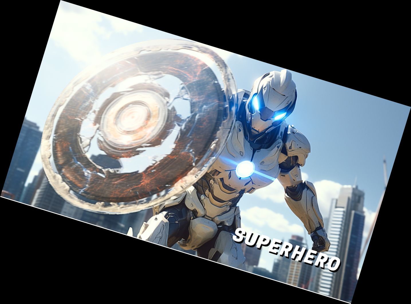 Kapitän Superheld Eisen Spiel