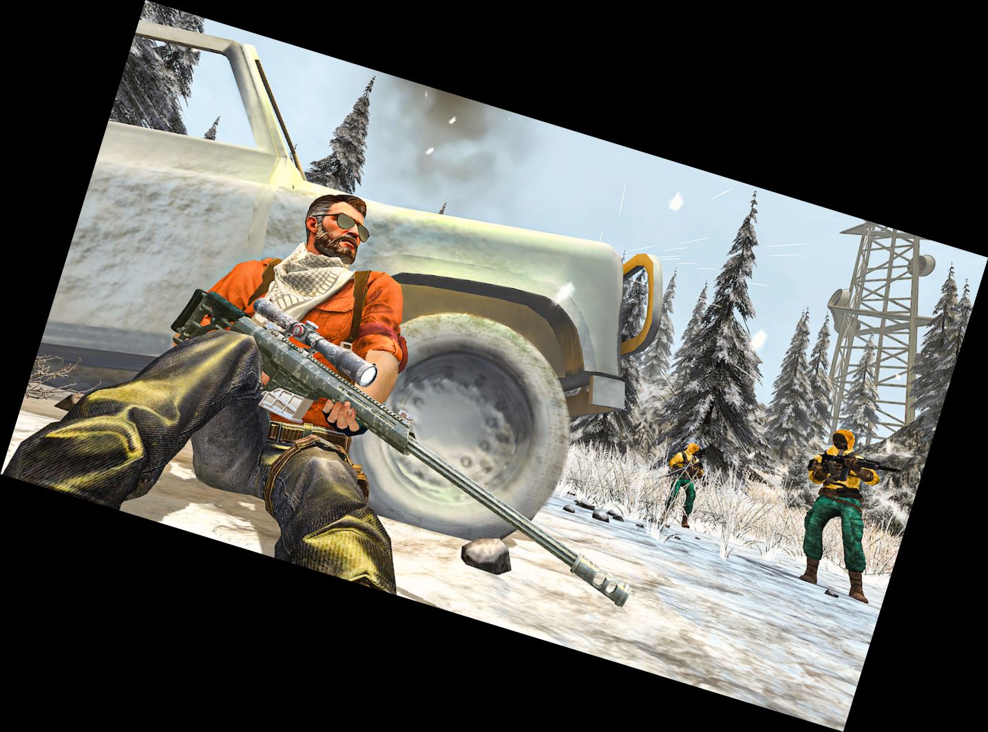 Scharfschütze 3D Gewehr