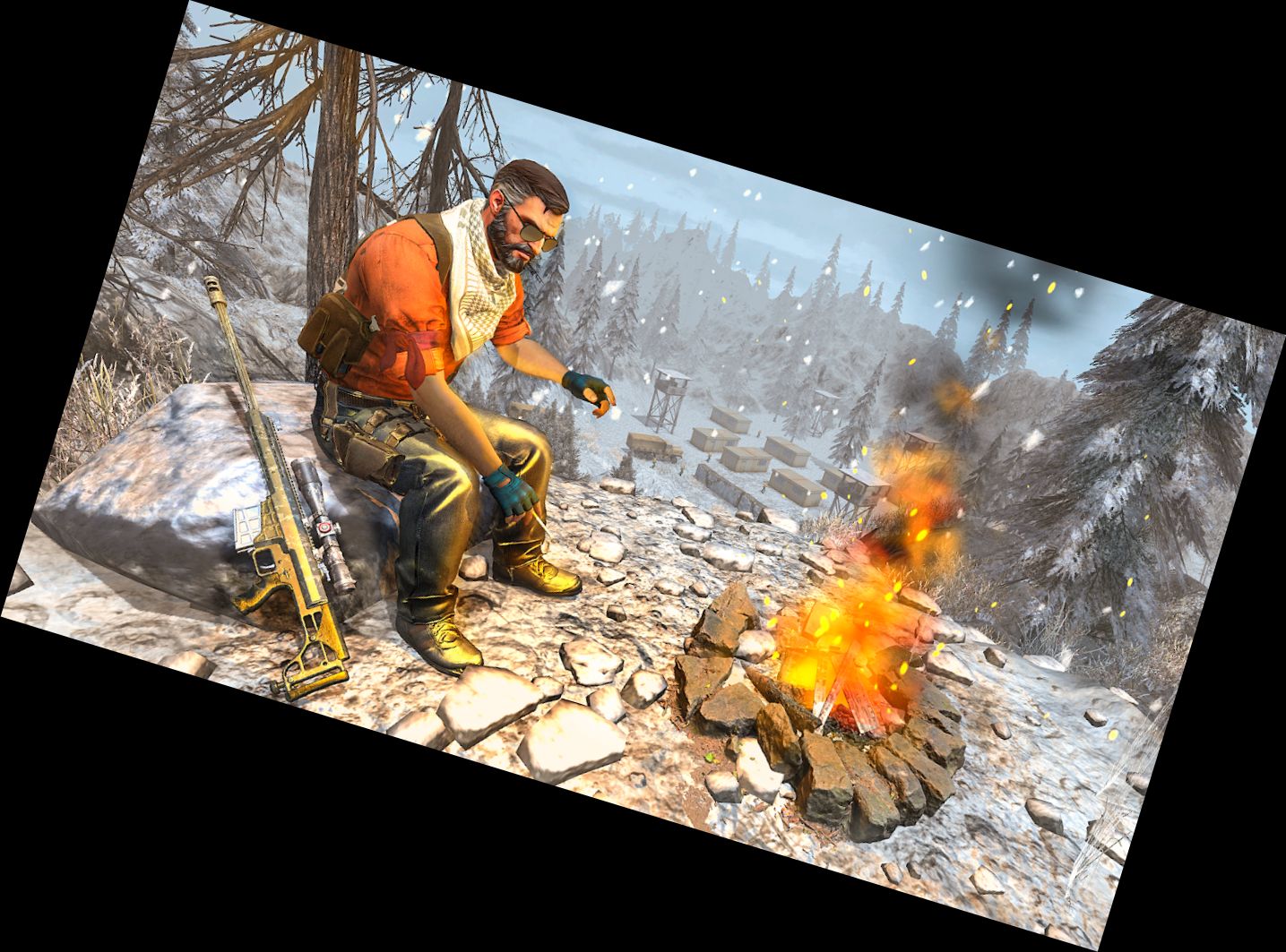 Scharfschütze 3D Gewehr