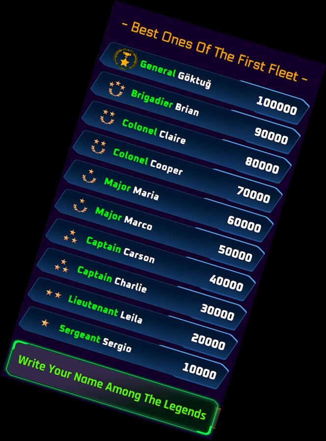 Weltraum-Schießspiel