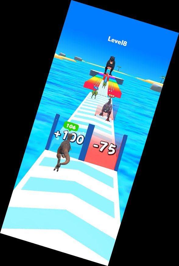 ДиноУровень: Ешь