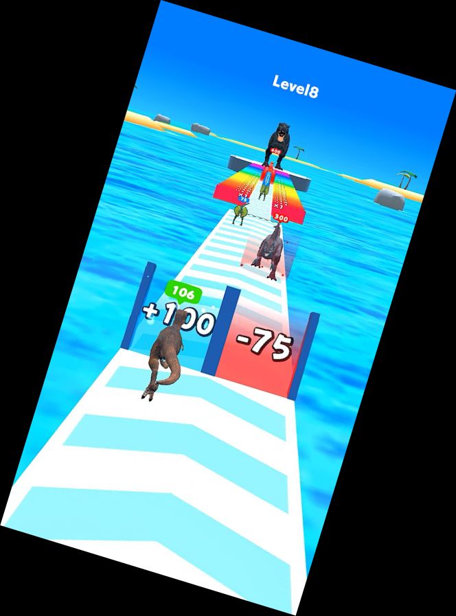 ДиноУровень: Ешь