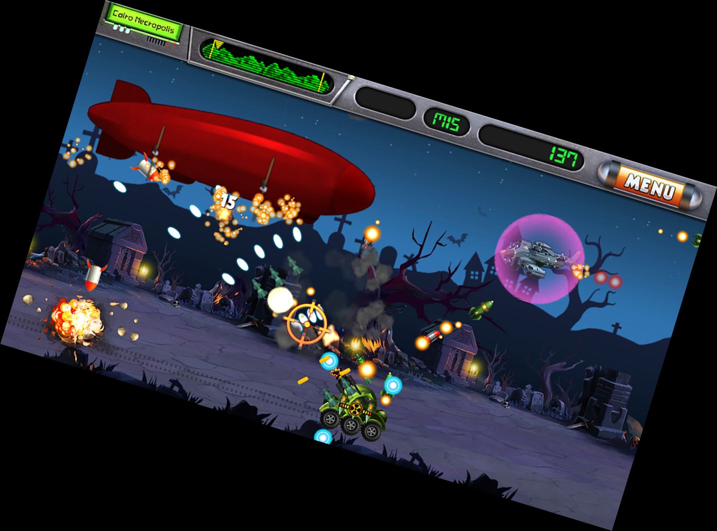 Schwerer Panzer : Nuklearwaffe