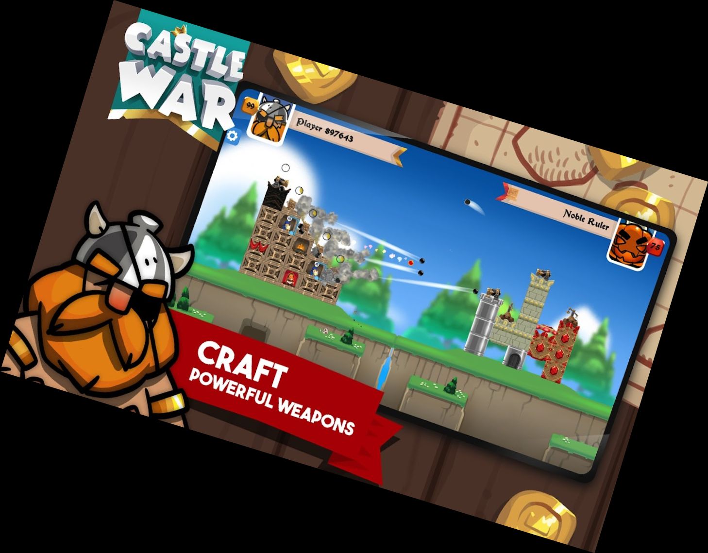 Burgkrieg: Idle Insel