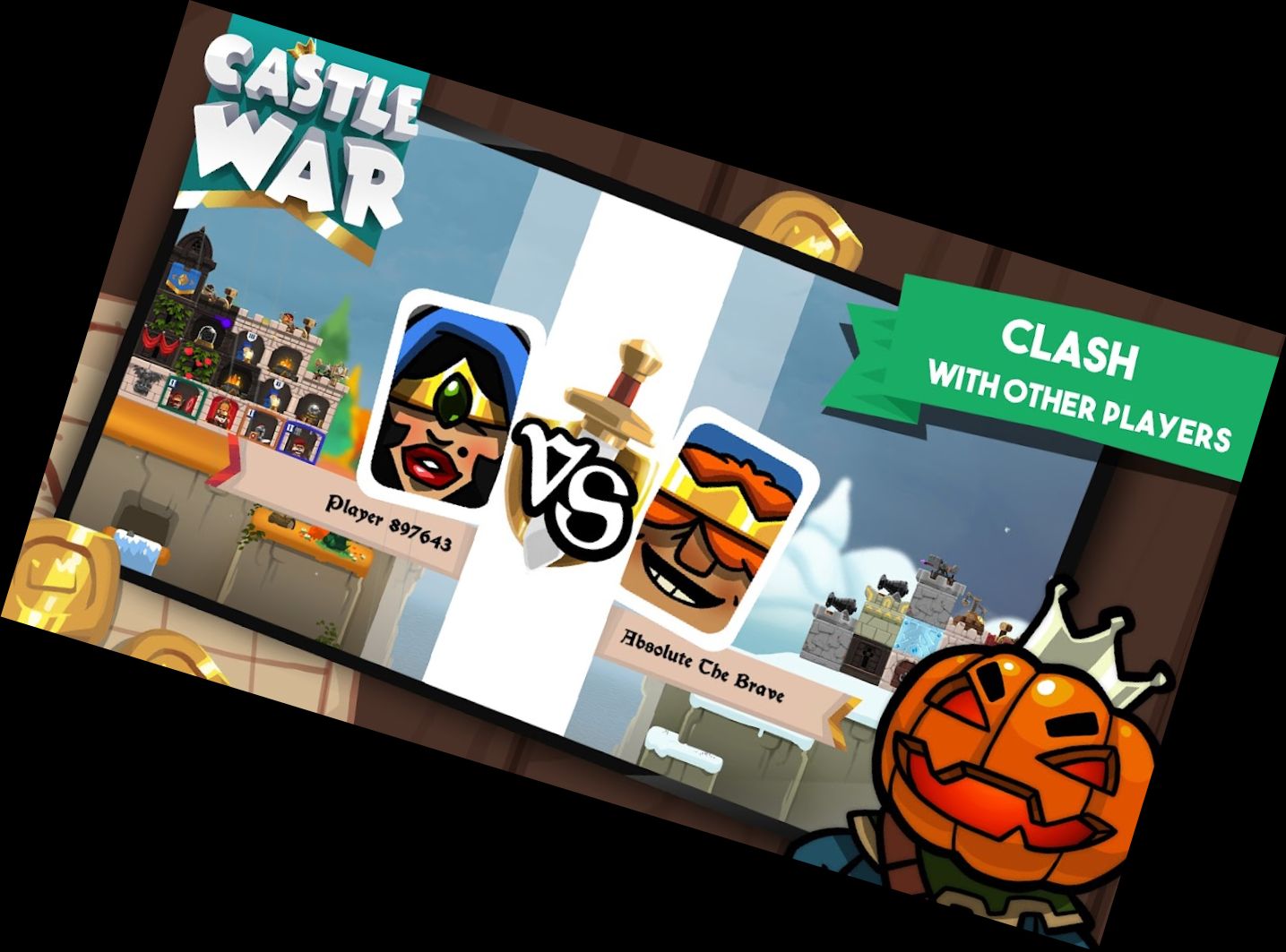 Burgkrieg: Idle Insel