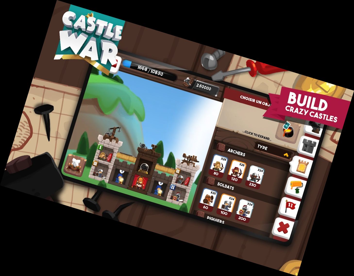 War of Castles: Idle Island