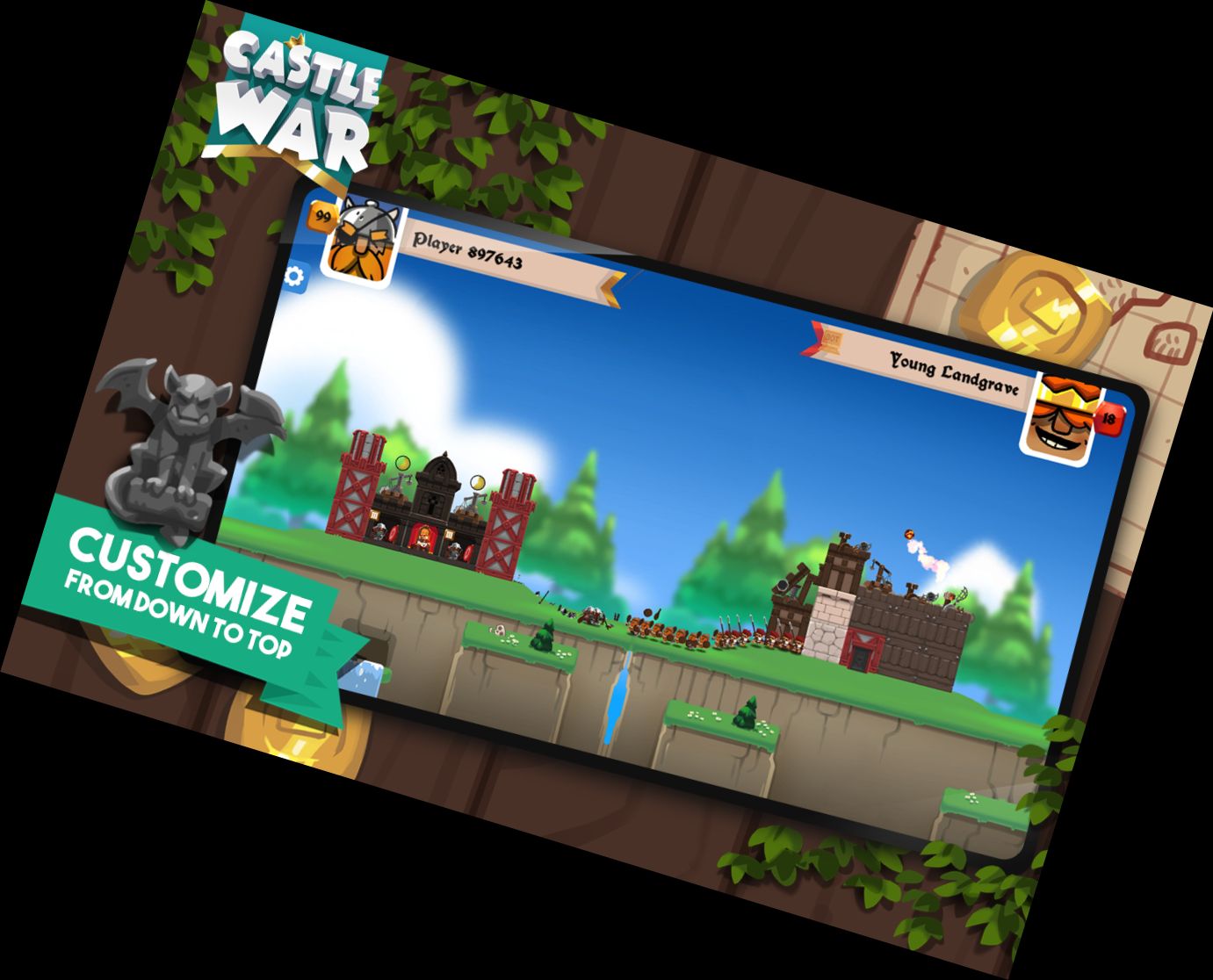 Война за замок: Ленив