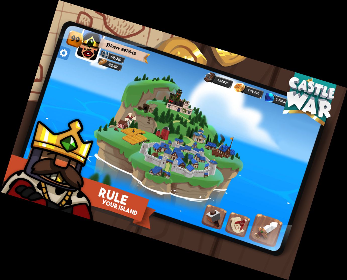 War of Castles: Idle Island