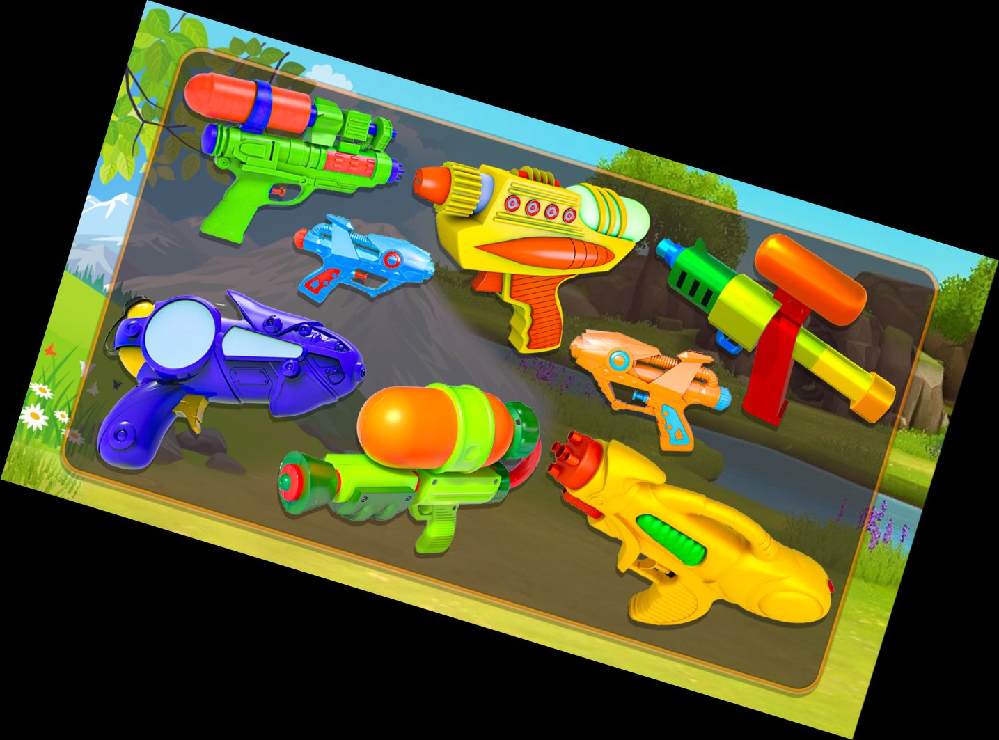 Wasserpistole Nurf Schießschl