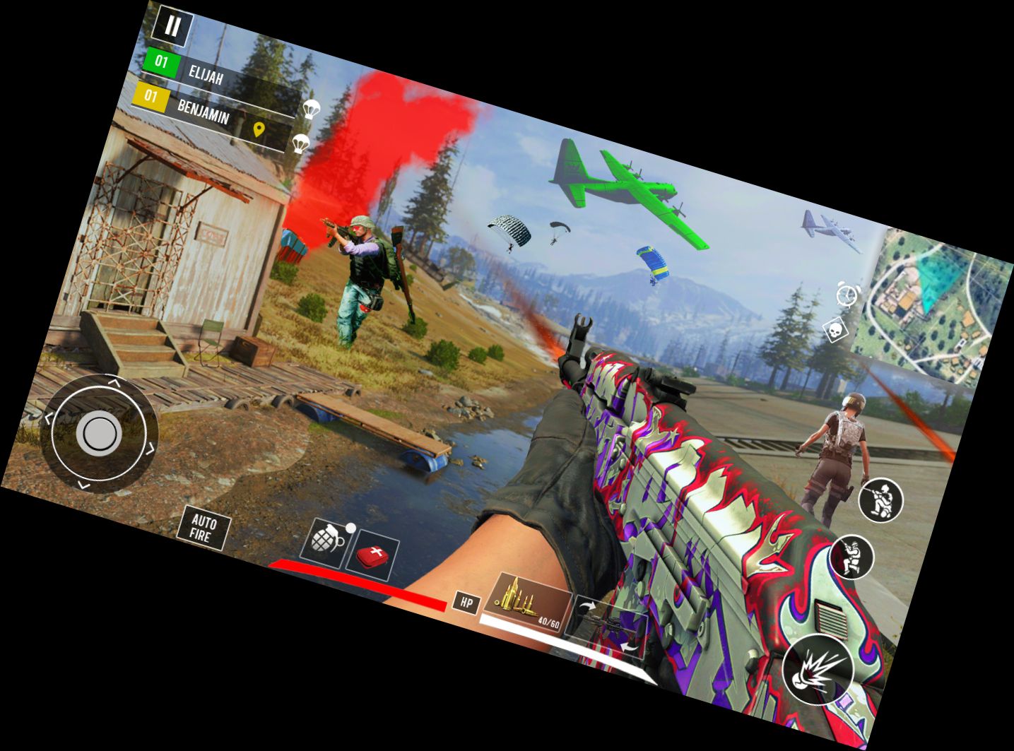 Überlebenssquad Garena Feuer