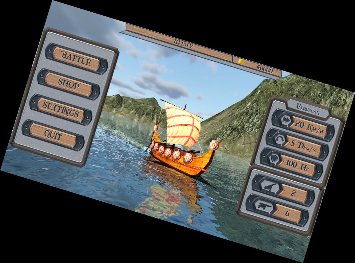 Welt der Piratenschiffe