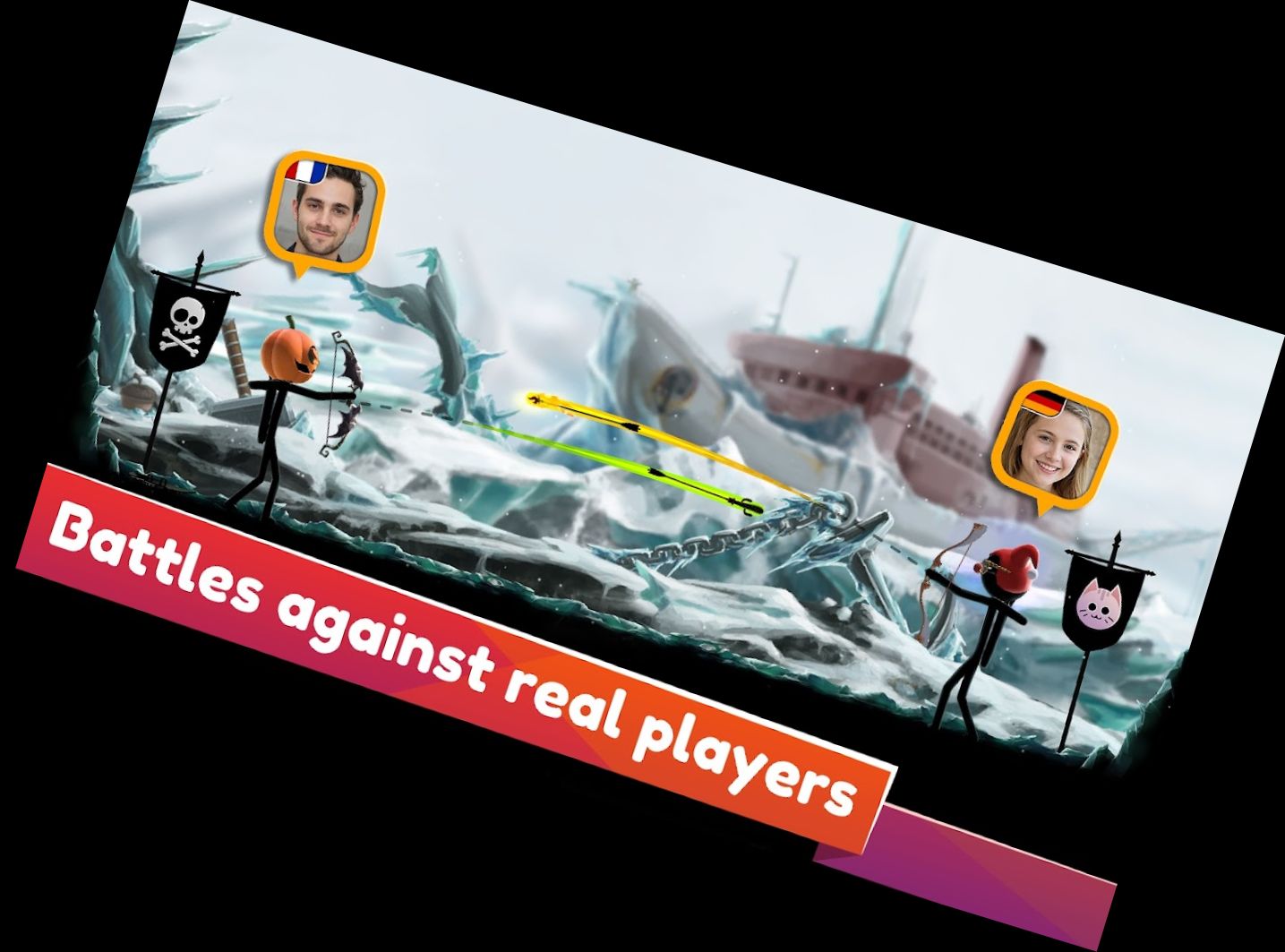 Stickman-Bogenschütze online