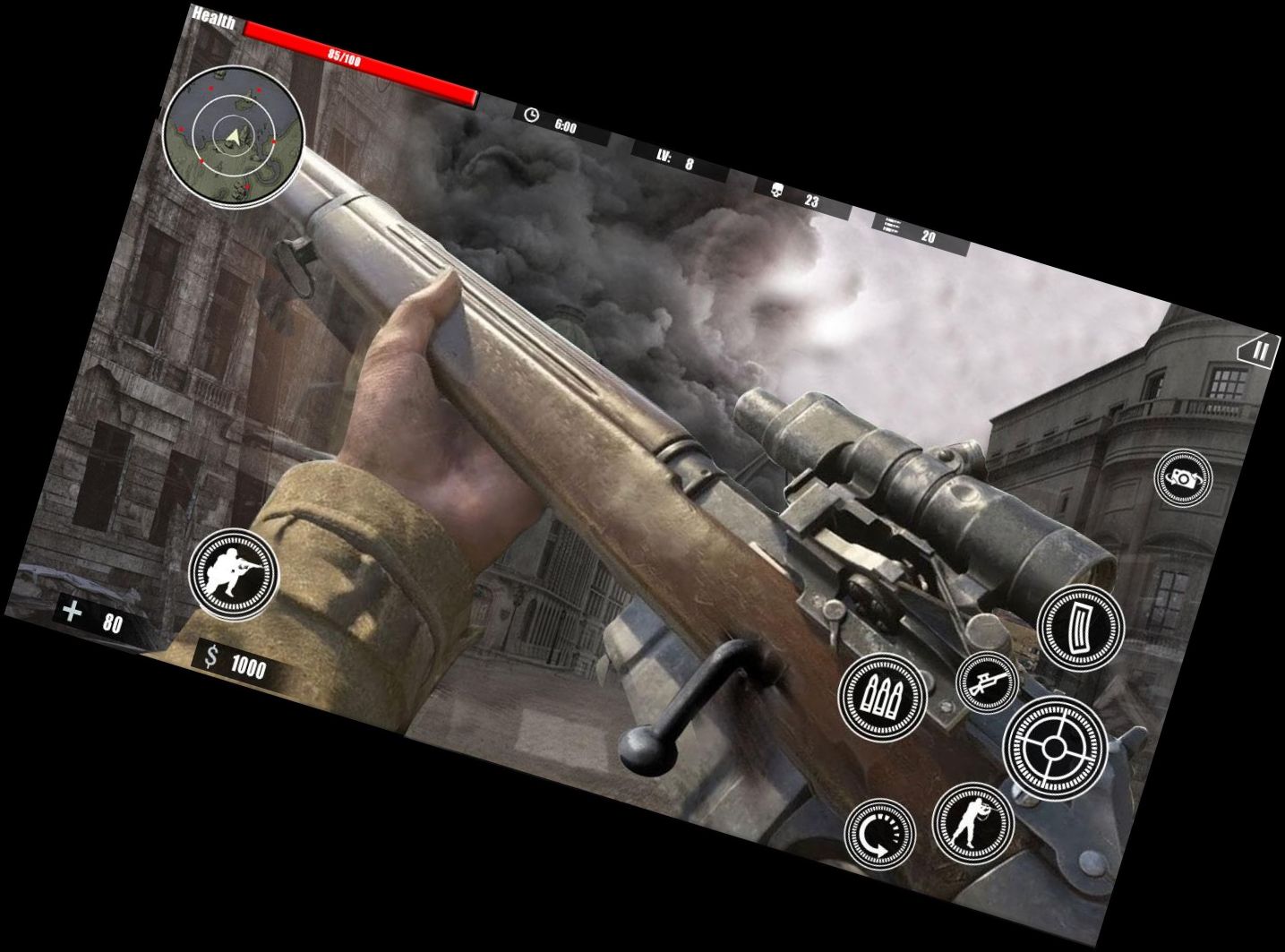 World War 2 Sniper Rifle Combat Duty Games