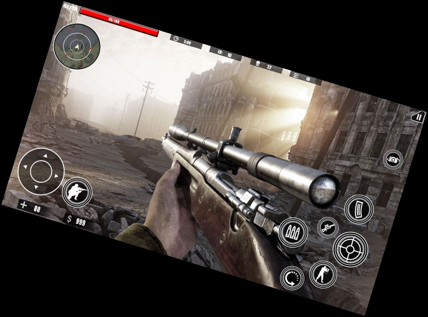 World War 2 Sniper Rifle Combat Duty Games