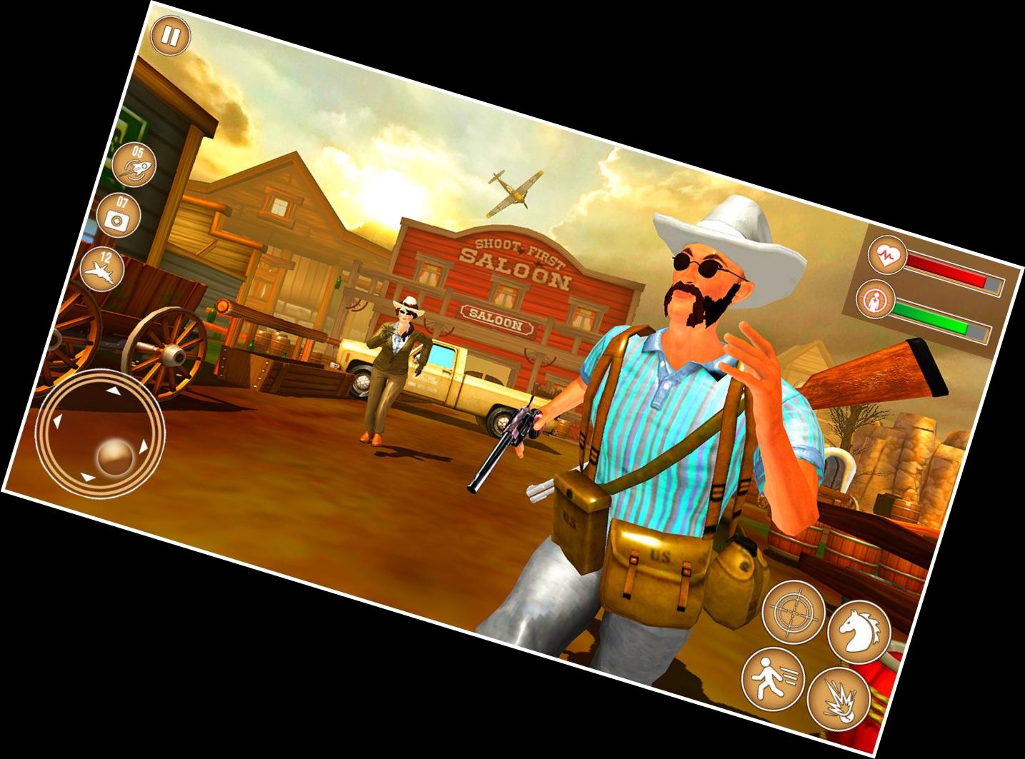 Cowboy Schlacht: Cowboy Spiele