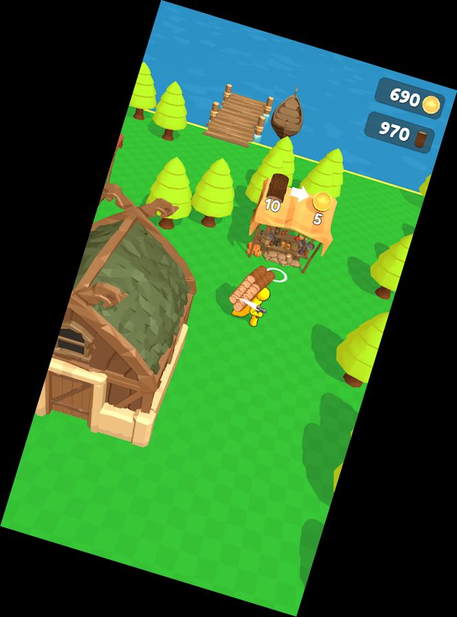 Isla de Manualidades - Bosque de Madera