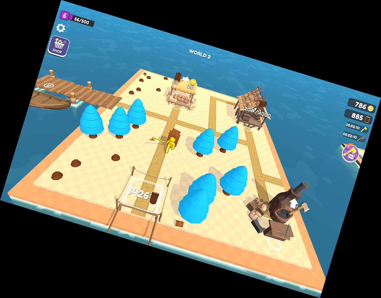 Остров Ремесел - Лес Дер